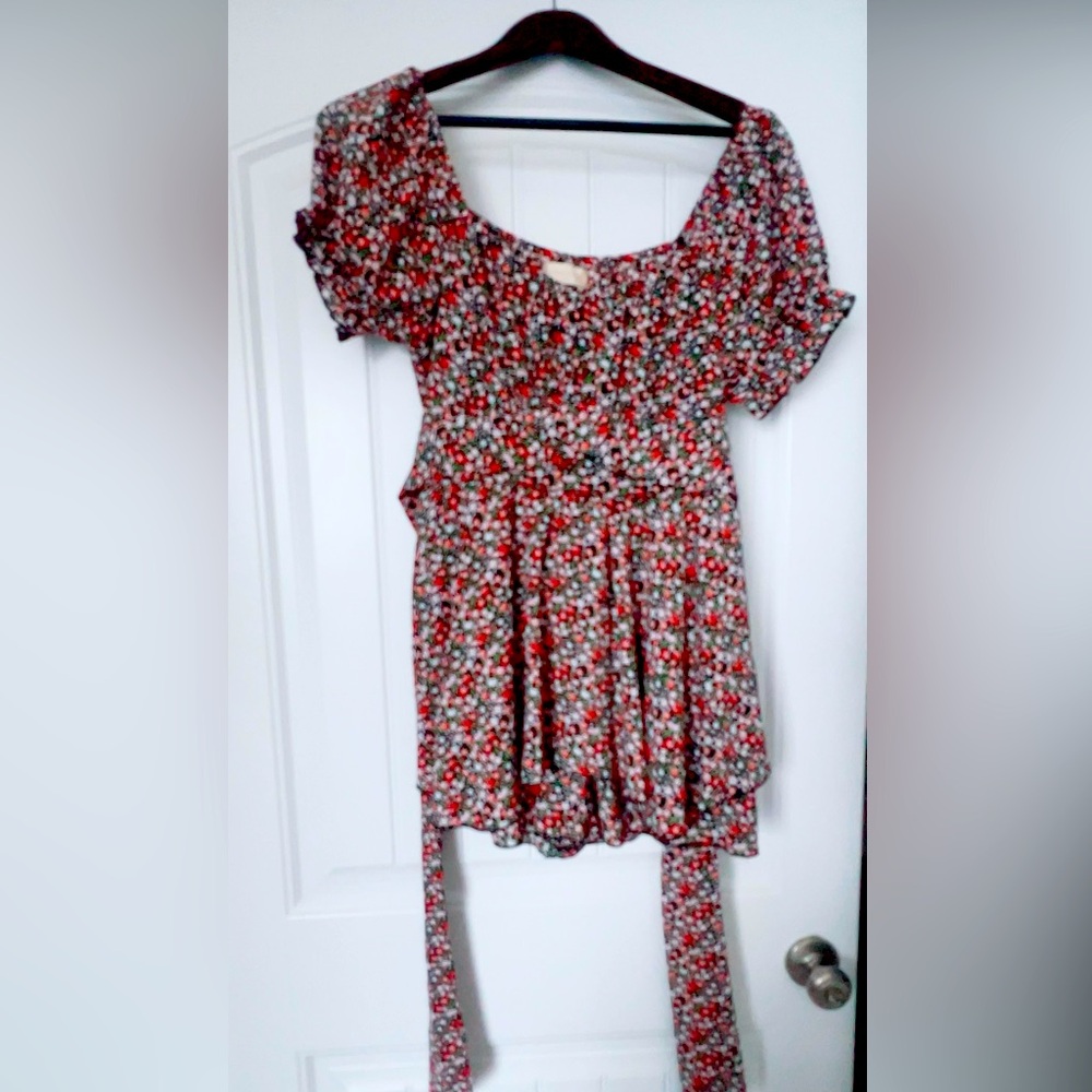 NWT Altar’d State Floral Romper Size Medium Cute Fall Dress Holiday Romper